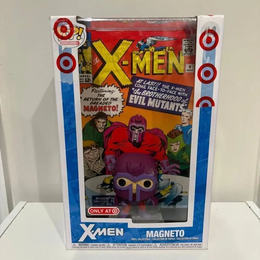 Funko Pop Comic Covers X-Men Magneto Vinyl Collectible 44